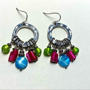 J. Jill Colorful Palette Cluster Earrings